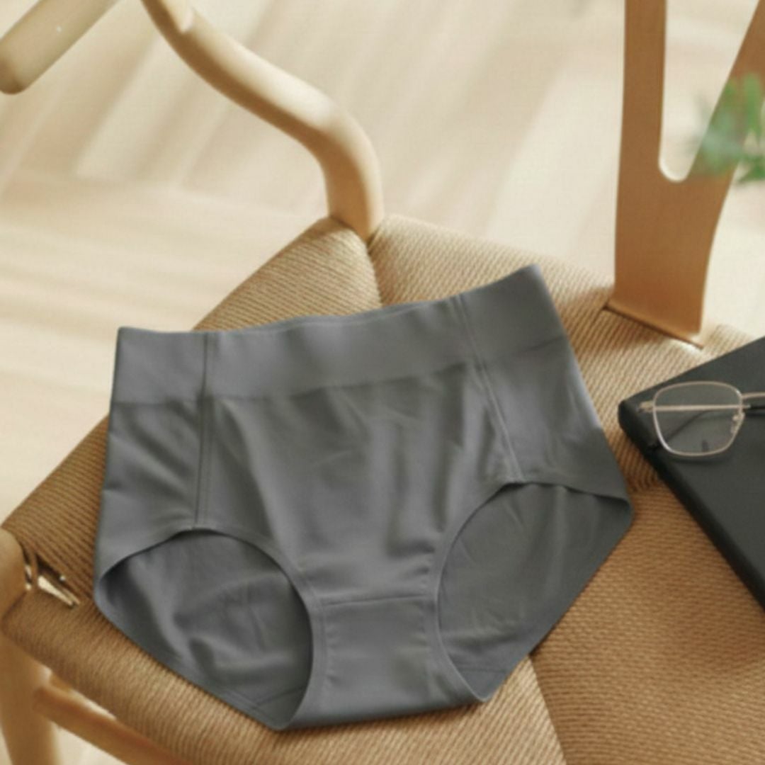  SKINis シームレス ライト吸水ショーツグレイッシュパープル