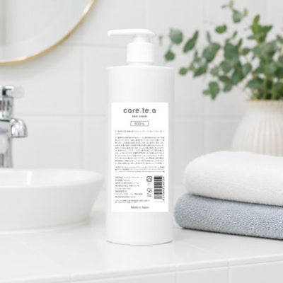 ケアテア スキンクリーム500mL　専用 空ボトル
