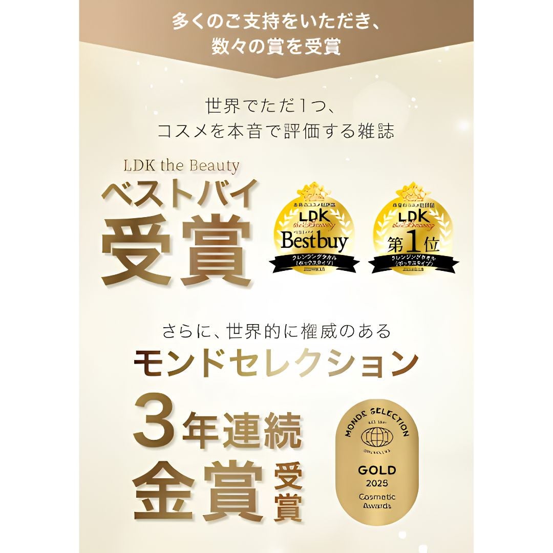 Sokaiteki フェイシャルタオル LDK the Beautyベストバイ モンドセレクション3年連続金賞受賞